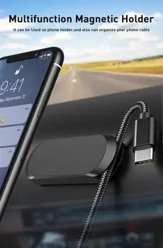Mobiliojo telefono laikiklis I-formos magnetas, automobilio laikiklis, magnetinis siurbimo navigacijos laikiklis Mini laikiklis, Skirtas 