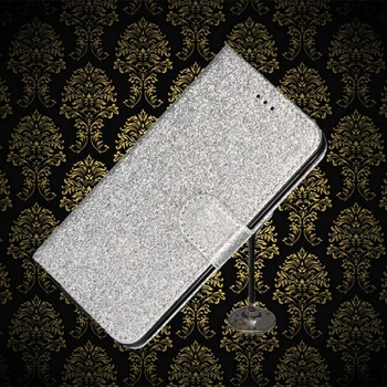 Blizgučiai Bling Diamond Odinis dėklas, Skirtas Samsung 