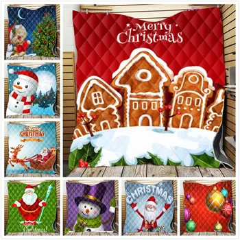 Kalėdinė Dekoracija Serijos Antklodė Suaugusiųjų Storio Pliušinis Sofa-Lova Antklodė Kalėdų Laiškas Mesti Antklodę Dovanos