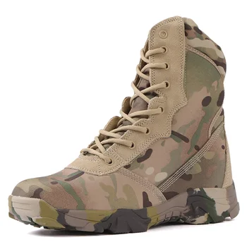 Pavasarį ir rudenį kariniai batai vyrų ir moterų python modelis taktiniai batai dykumos jūrų batai lauko vaikščiojimo batai mens batai