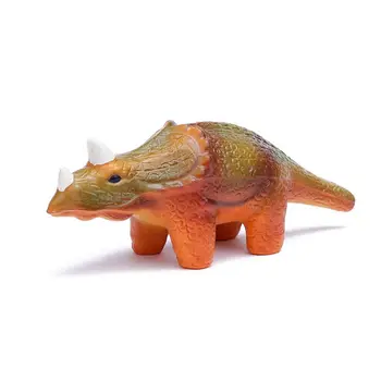 6 Gabalus Dinozaurų Plonas Žaislų Rinkinys Lėtai Auga Įtempių Super Minkštas Išspausti Dinozaurų Žaislai