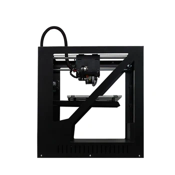 Du kartus ekstruderiu 3D Technologijų spausdintuvu spalvų antgalis Metalinis korpusas 3d spausdintuvas su Šildomomis Lova Linijinės geležinkelių Aukštos Kokybės Tikslumo