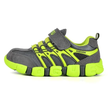 Žalia Vaikų batų dydį, 21-37 berniukai mados sportbačiai mergaičių sporto bėgimo bateliai vaikams kvėpuojantis atsitiktinis instruktorių lauko batai