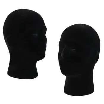Vyrų Polistirolas, Perukas Galvos Manekenas Skrybėlės, Akiniai Putų Manekenas Juodas