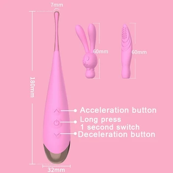 G Spot Vibratorius Galingas aukšto dažnio Vibratoriai laižyti Klitorio Stimuliatorius Masturbator masažas Sekso Žaislai Moterims, Suaugusiųjų Sekso Žaislai