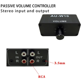 O Stiprintuvas Stereo Garsumo Reguliatorius Garso Kontrolės Valdybos o Garsumo Reguliavimas RCA Lotus 3.5 mm Sąsaja