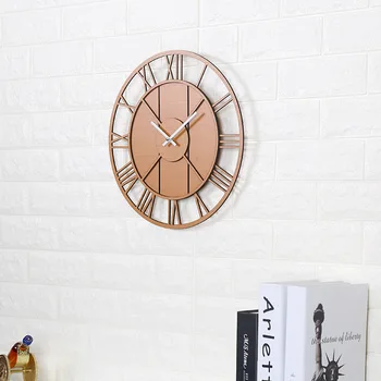 Mediniai Romėnišką Laikrodžiai Trumpas Senoviniai Sieniniai Laikrodžiai Karšto Sellding Sieniniai Laikrodžiai Dropshipping 