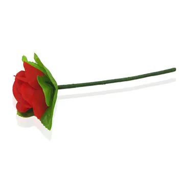 5vnt/daug Lankstymo Rose Išvaizdos Rožių Magija Gudrybės Šilko Gėlių Magia Magas Arti Gatvės Gudrybė Rekvizitai Mentalism Juokinga