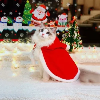 Kūrybinės Naujų Pet Drabužiai Kalėdų Sezono Virsta Trenktas Katė Drabužių Žaliojo Katė Drabužius Katės Hoodie
