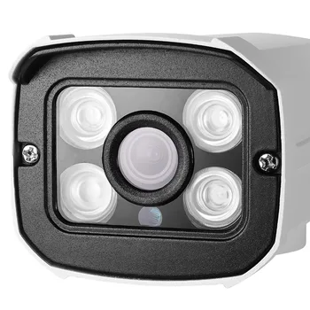 XINFI Aliuminio Metalo Vandeniui Lauko Kulka IP Kameros 720P, 960P 1080P Saugumo Kameros CCTV 4PCS MATRICOS LED Valdybos ONVIF Fotoaparatas