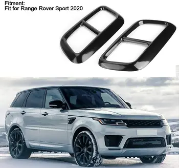 Tinka Land Rover Range Rover Sport 2020 nerūdijančio plieno juoda automobilių uodega gerklės dekoratyvinis rėmelis