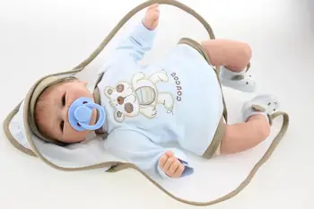 NPK Naujagimiui-Reborn Lėlės, Žaislai Vaikams,Tikroviška Silikono Reborn Baby Lėlės bebe berniukas atgimsta bonecas