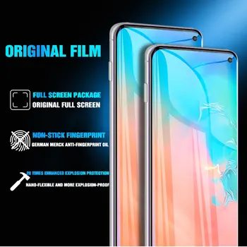 Hidrogelio Plėvelės Samsung Galaxy A71 A51 A31 M31 Screen Protector A01 A11 A21 A91 M11 A50 A70 A90 A7 A8 A9 2018 Ne Stiklo