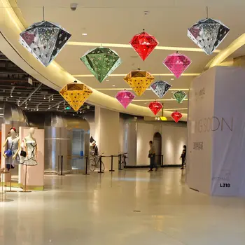 Apdorojimo Kalėdų Papuošalai Stereo Lazerio Diamond Ball Shopping Mall Hotel Kabinti Apdailos Švenčių Dekoravimas