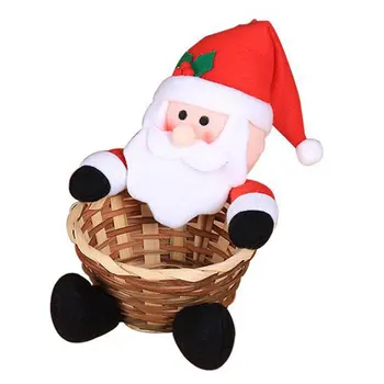 Mielas Kalėdų Dekoro Saldainių Krepšelį Darbastalio Apdaila Vaikams Saldainių Krepšelį