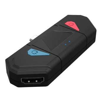 2 in 1 USB C Tipo HDMI Dokas Keitiklis, Bluetooth 5.0 Garso Siųstuvas Adapteris, skirtas 