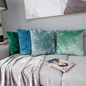 21 spalvas Šiaurės INS soft ice velvet dekoratyvinė pagalvėlė padengti 50*50 sofos pagalvę padengti kieta pliušinis kėdės, biuro, miegamojo pillowcas