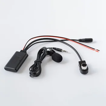 Su Mic Bluetooth AUX Kabelis, Stereo Pakeičia Pakeitimo 1,5 M Mikrofonas