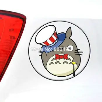 Automobilių Stiliaus Animaciją Lovely Cat Švelnus Totoro Su Bžūp Automobilių Lipdukai Lipdukai 