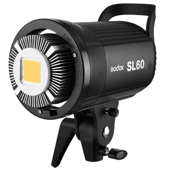 Godox LED Vaizdo Šviesos SL-60Y SL60W 33000K Balta Versiją, Vaizdo Šviesos, Nuolatinis apšvietimas Bowens Mount Studija Vaizdo Įrašymo