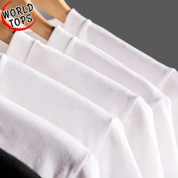 Vektoriaus Grandinės Baltos spalvos Marškinėlius Nuolaidų Kuponą vyriški trumpomis Rankovėmis Lašas Laivas Naujas Atvykimo Inžinierius Tee Vyrų Įnoringas T-Shirts Negabaritinių