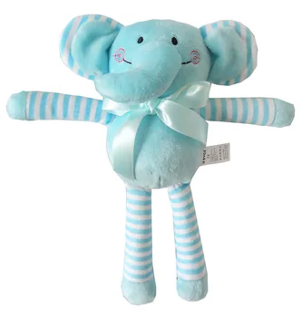 Baby dramblys lėlės nuraminti rankšluostį Kūdikis ramus servetėlės komfortą kūdikiui uždaryti Žaislai Cute Lėlės Varpeliais Barškučių Bell Žaislas kūdikiui mobiliojo žaislų rinkinys