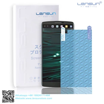 LENSUN Didmenine Žaliavų Nano Screen Protector For LG V10