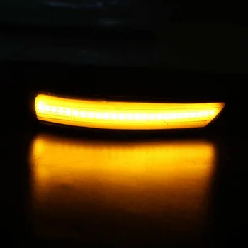 Lašas Automobilis, Papildomas Stop Žibintas Dinaminis Streamer Plūduriuojantis LED Juostelė 12v Auto Kamieno Uodega Stabdys Veikia Posūkio Signalo Lemputė