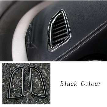 Automobilių stiliaus priekinės oro išleidimo angos oro kondicionierius reikmenys, metalo, deimantiniai Lipdukai Padengti Apdaila Mercedes Benz C Klasė W205