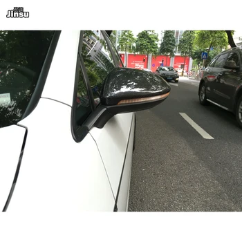 OEM stiliaus Anglies pluošto galinis veidrodis apima VW Golf 7 Rline GTI 2013 - 2019 G7 MK7 pakeisti pusės veidrodėlis bžūp 2vnt