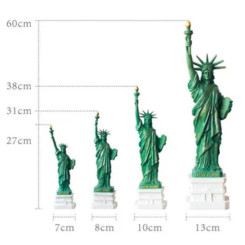 Pardavimo Laisvės Statula Dervos pilnametražis Portretas Statula Europos Stiliaus Modelis, Namų Dekoracijas G1333 TV & Filmo Veikėjas