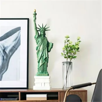 Pardavimo Laisvės Statula Dervos pilnametražis Portretas Statula Europos Stiliaus Modelis, Namų Dekoracijas G1333 TV & Filmo Veikėjas