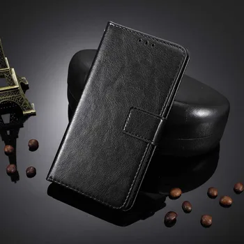 Odinis telefono dėklas, skirtas ZTE Blade V10 Vita V10VITA Dangtelį, Apversti kortelės, piniginė su stovu Retro Coque