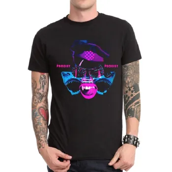 Vyrų Mados T-Shirt Prodigy Liam Howlett Punk Rock trumpomis Rankovėmis T Marškinėliai Atsitiktinis Vasaros Suknelė Spausdinti Viršūnės