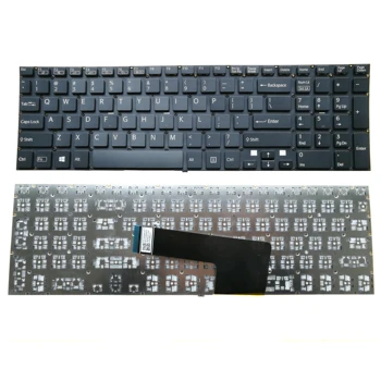 OVY BG MUMS nešiojamojo kompiuterio klaviatūra SONY SVF15 FIT15 SVF151 SVF152 SVF153 SVF1541 SVF15E su Apšvietimu, P/N:149241311BG 149240521US