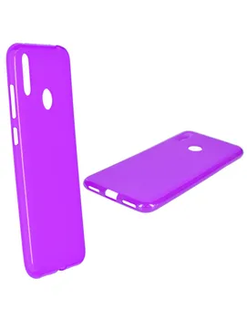 Paprastas violetinė silikono atveju Huawei Y7 2019