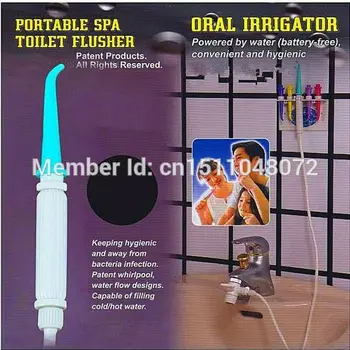 Namų nešiojamų SPA tualeto plovimo mašina žodžiu, irrigator/balinimas odontologijos / Stomatologijos Vandens Srove/irrigator dantų