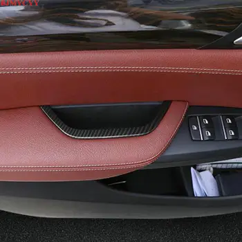 BJMYCYY BMW X3 X4 2011-2016 Automobilio duris talpinimo anglies pluošto dekoratyvinis blizgančiais