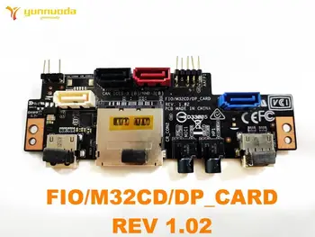 Originalą ASUS FIO M32CD DP_CARD REV 1.02 valdybos išbandyti gera nemokamas pristatymas