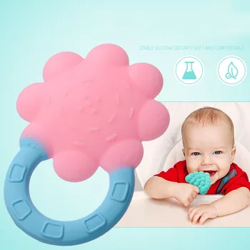 Naujas Baby Silikoninis Dantų Pasta Cartoon Formos Molinė Šlifuoklis Kūdikiui Kramtyti Molinis Lazdele Kūdikis Saugus Kūdikių Maisto Klasės Kramtyti Žaislas Didmeninės