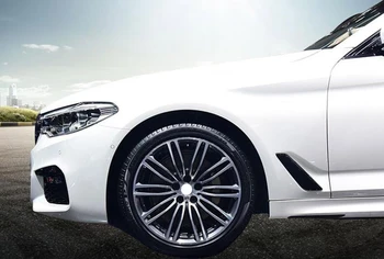 Anglies Pluošto ABS Auto Pusėje Kūno Sparnas Angos Dekoratyvinis Dangtelis Apdaila Reikmenys Naujas BMW 5 Serijos G30 2017 2018 Automobilio stiliaus