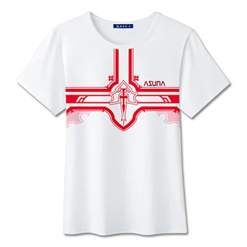 Naujas Anime vyrų marškinėlius atsitiktinis Kirigaya Kazuto Kirito Yuuki Asuna t-shirt Kardas Meno Internete Alicization T shirt mens tee marškinėliai