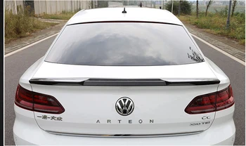 Volkswagen VW Passat CC 2019 Auto ABS Plastiko Unpainted Spalvos Galinis Kamieno Sparno Lūpų Spoileris, Automobilių Reikmenys
