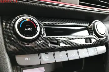 BJMYCYY Automobilių optikos Automobilių oro kondicionavimo sistema rankenėlę dekoratyvinis rėmas, Skirtas Hyundai Kona Encino 2018 2019