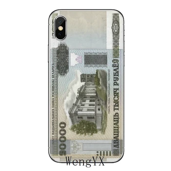 Baltarusijos Rublis pinigų modelio slim TPU Minkštas Priedai telefono dangtelį atveju, Samsung Galaxy j3 skyrius J5 J7 A3 A5 A7 2016 2017 2018