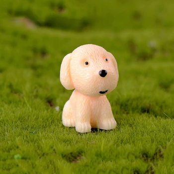 Micro Kraštovaizdžio Mini Mielas Dervos Šuo Ornamentu Mažylis Ornamentas, Namų Dekoravimo Reikmenys Kambarį Aukštos Kokybės