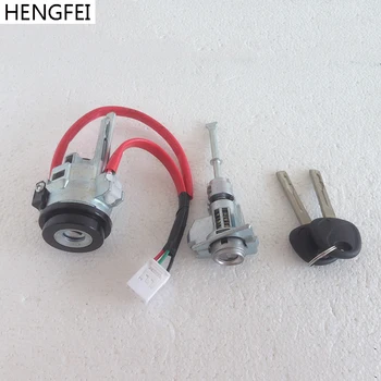 HENFFEI automobilių spyna, skirta Hyundai IX35 automobilių uždegimo spynos, durų spynos, pilnas automobilio užrakinimo core