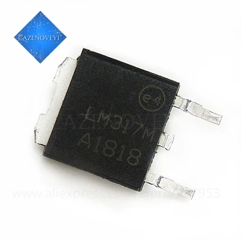 10vnt/daug LM317 reguliuojamas įtampos reguliatorius SMD tranzistorius-252 pleistras LM317M naujas originalus Sandėlyje