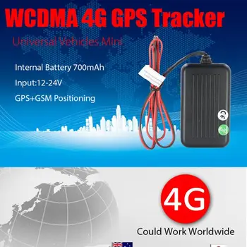 Naujas Realus 4G Transporto priemonių GPS Tracker Automobilių Vidinė 700mAh Įkrauti Akumuliatorių, Automobilių Motociklo GPS locator Realaus Laiko Stebėjimo Free Web&APP