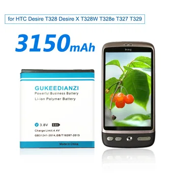 GUKEEDIANZI BL11100 3150mAh Telefono Baterija HTC Desire T328 Noras X T328W T328e T327 T329 Pakaitinis Akumuliatorius